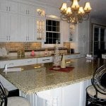 kitchen remodel with kitchen island