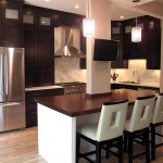 modern kitchen remodel with island