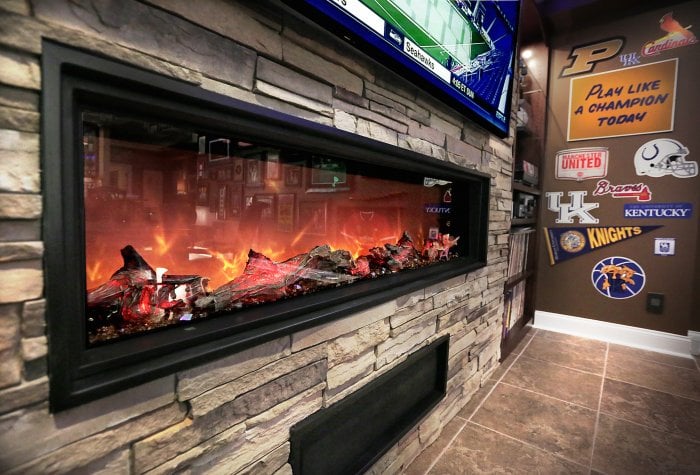 electric fireplace