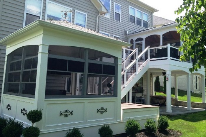 Which Works Better Debonair Deck Or Grand Gazebo Angie S List Some Gazebos Sit Atop An Existing Deck Rather Than Out In The Middle Of Yard