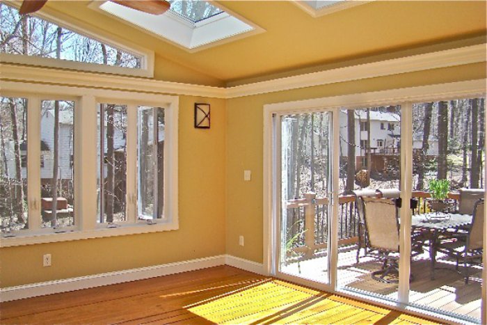 enclosed porch