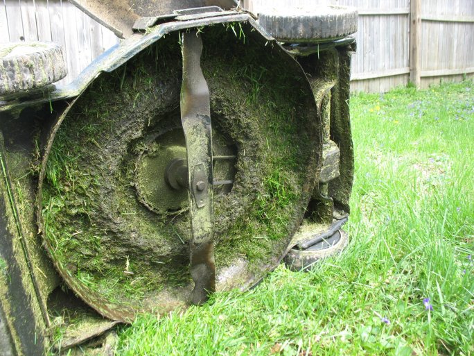 Repair Or Replace Is It Time To A New Lawn Mower Angie S List Dirty Lawn Mower Undercarriage