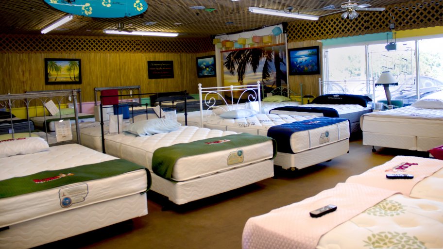Fox Mattress bed showroom in Daytona Beach, Florida