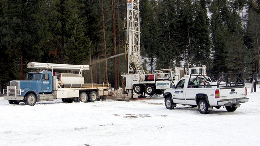 drilling a water well