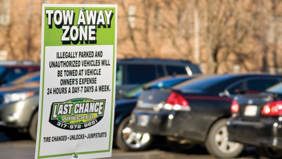 tow sign