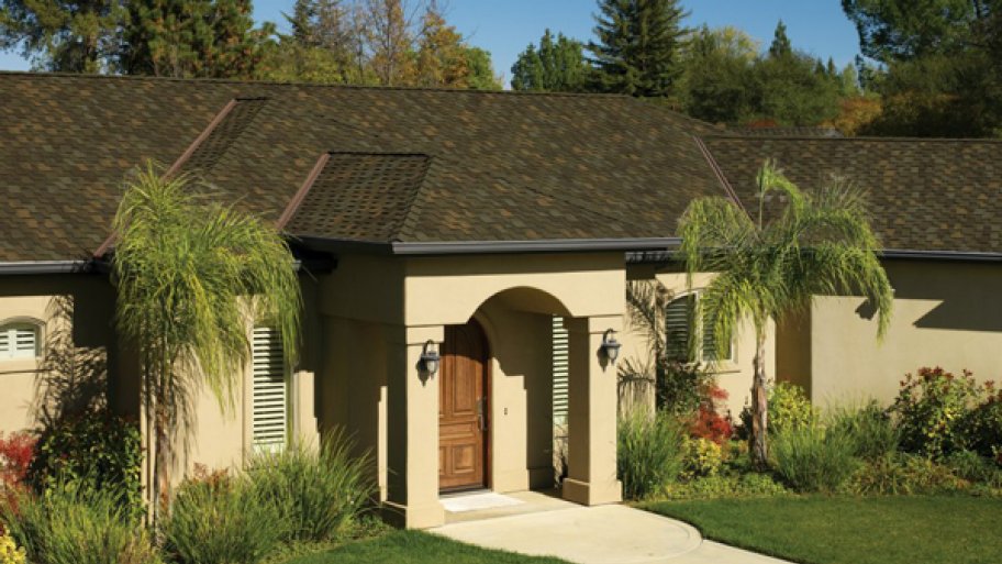 stucco home